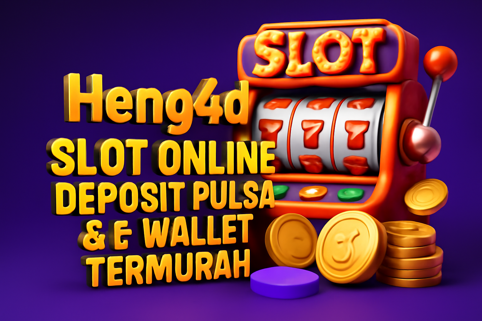 Heng4d Slot Online Deposit Pulsa & E-Wallet Termurah